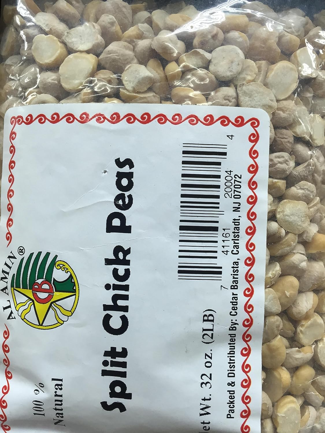 Alamin Split Chick Peas 2 lb Grocery & Gourmet Food