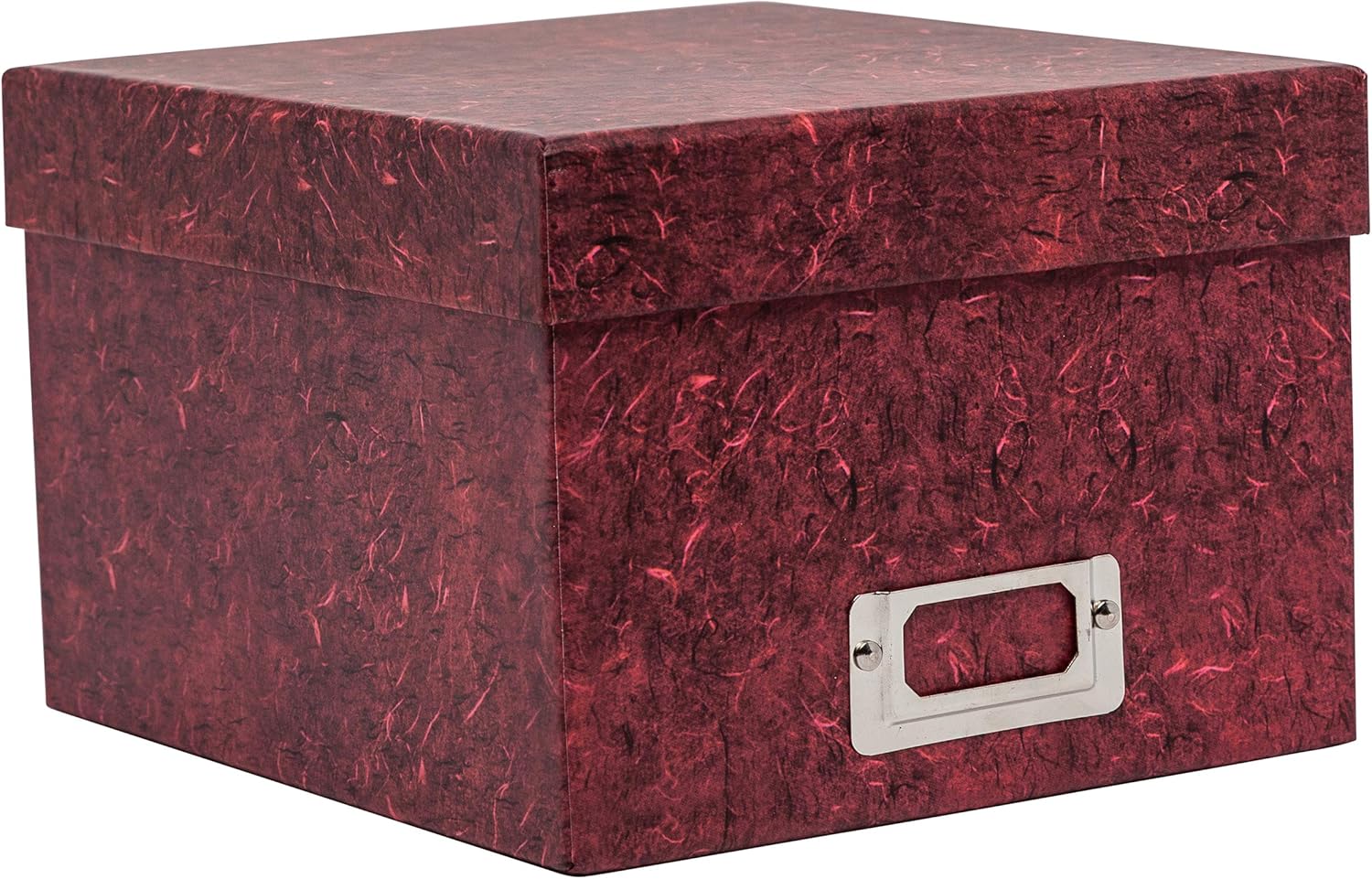 The Photo Album Company - Photo Storage Box Holds 700 Photographs Red 5x7 (13x18cm) ALBOX57RED