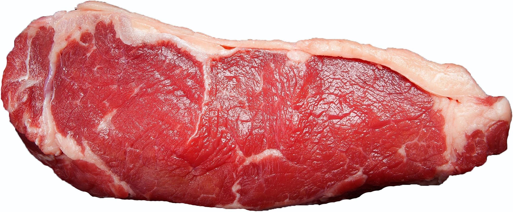 100% Grass Fed Beef New York Striploin Steaks 12oz. (4 pack)