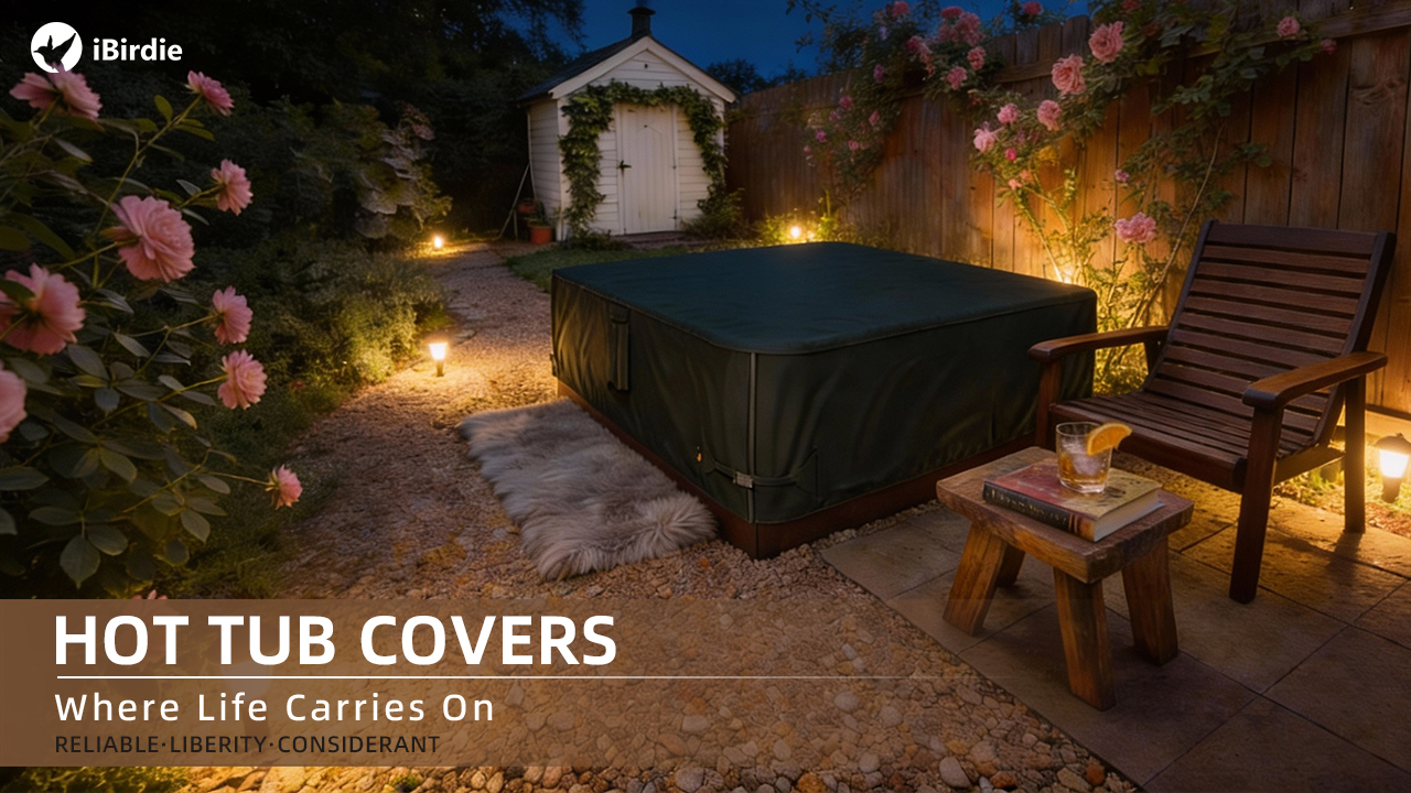 Amazon.com: iBirdie Outdoor Waterproof Hot Tub Swim SPA Cover 170