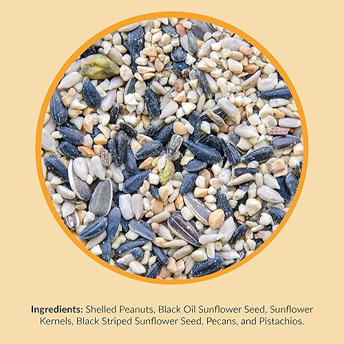 Miniatura 4 de Lyric Chickadee - Mezcla de alimentos prémium para pájaros silvestres, girasol y nueces, bolsa de 4 libras