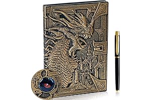 3D Dragon Writing Notebook with Pen Set Gift for House of Dragons Fans