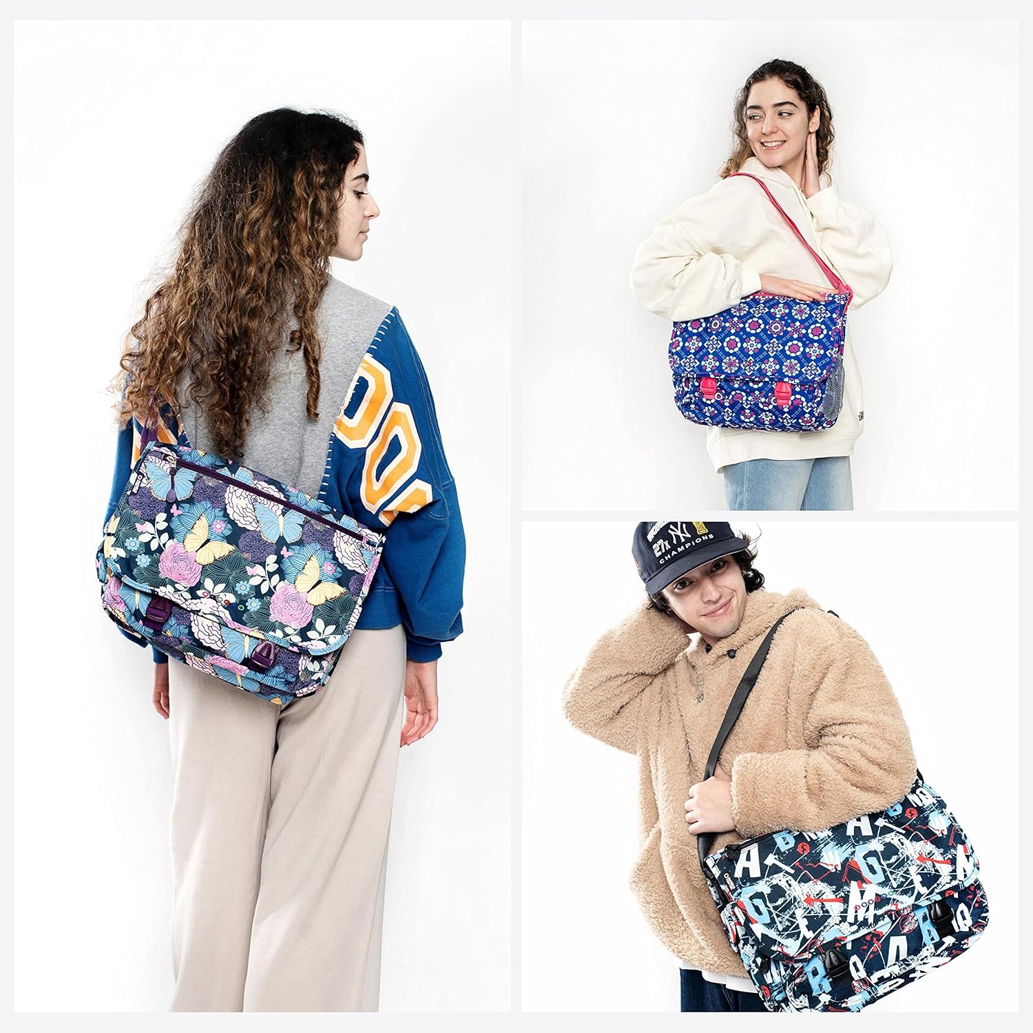 Miniatura 8 de J World New York Terry bolsa tipo cartero