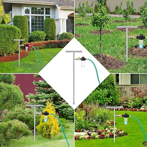 Miniatura 7 de Alimentador de raíces, herramienta de riego de raíces profundas con dispensador de fertilizantes, sistema de riego de vara de riego de árboles, para