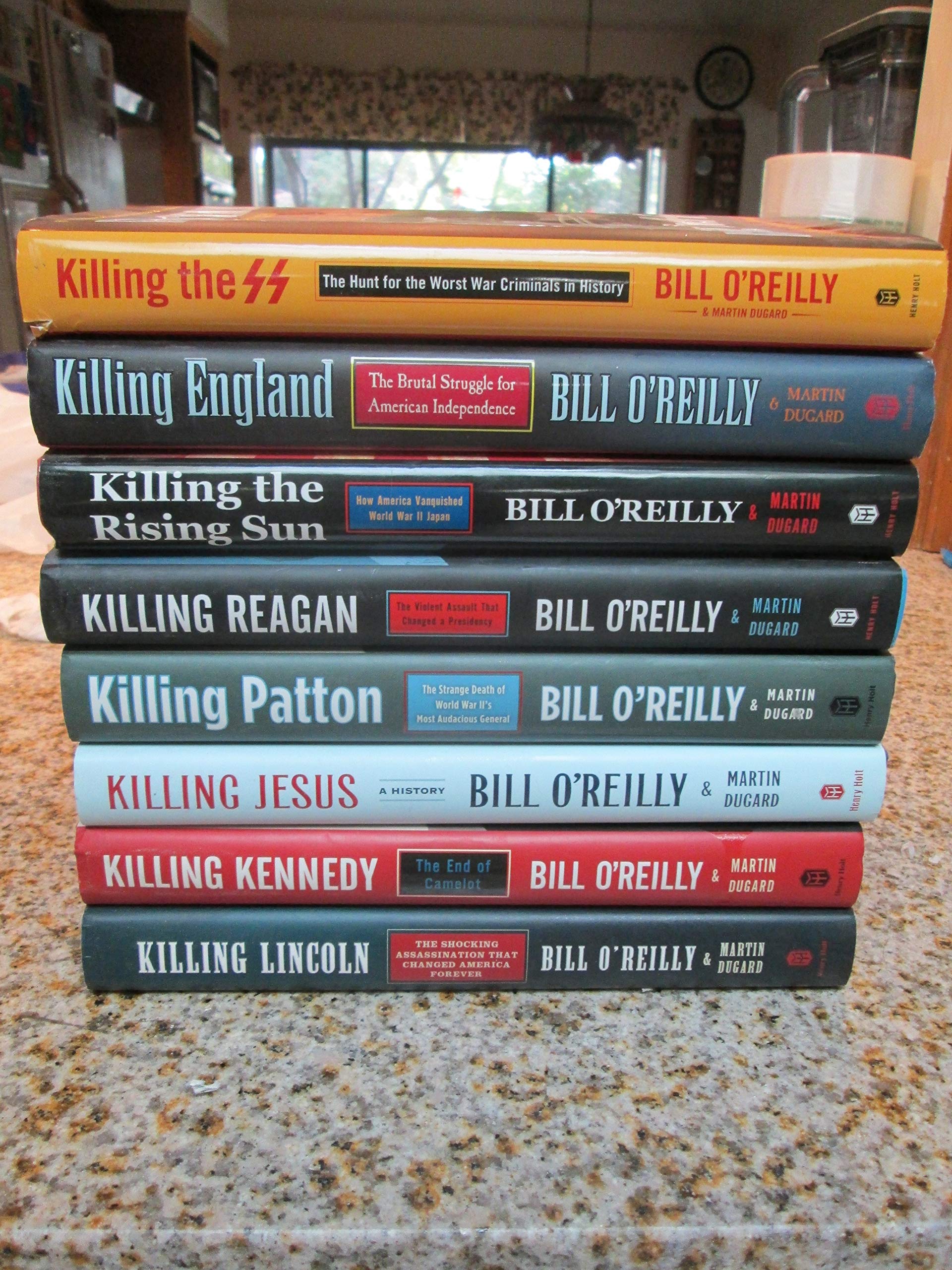 Bill O'Reilly Killing Series Set - (Killing Lincoln/Kennedy/Jesus/Patton/Reagan/The Rising Sun/England/The SS)