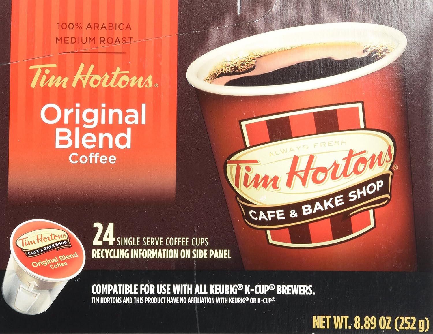 Buy Tim Hortons Single Serve Coffee 