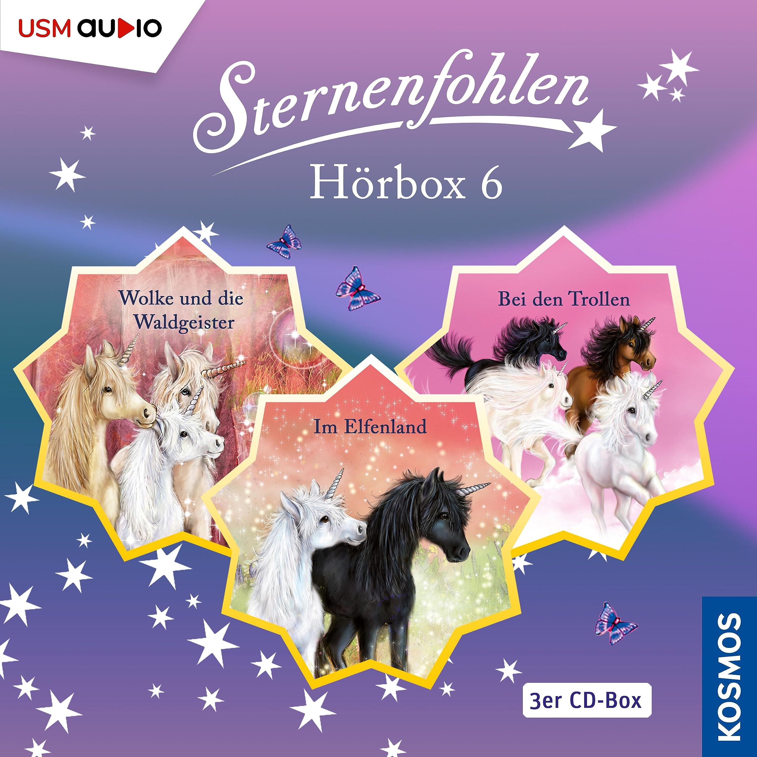 Die Große Sternenfohlen Hörbox – Folgen 16–18, 3 CDs