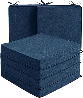Outdoor Chair Cushions, Water-Resistant & Fade-Resistant, Patio Furnitur...