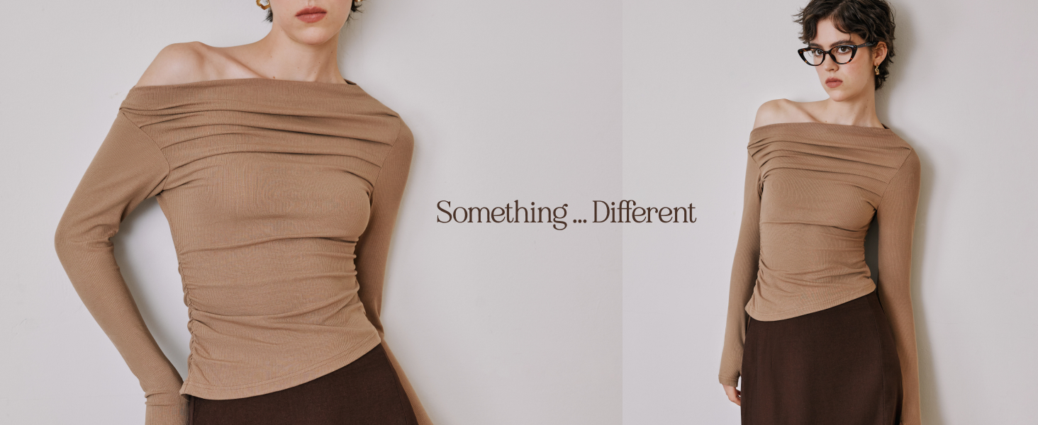 トップス venica Cashmere asymmetry tops トップス venica Cashmere asymmetry tops Fine Stretch Jersey