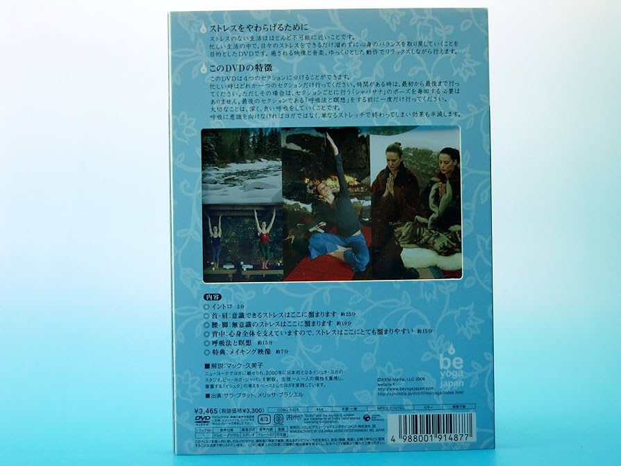 ヨガ・ベーシックス~ストレス解消編~ [DVD] ヨガ・ベーシックスでストレス解消！リラックスDVD