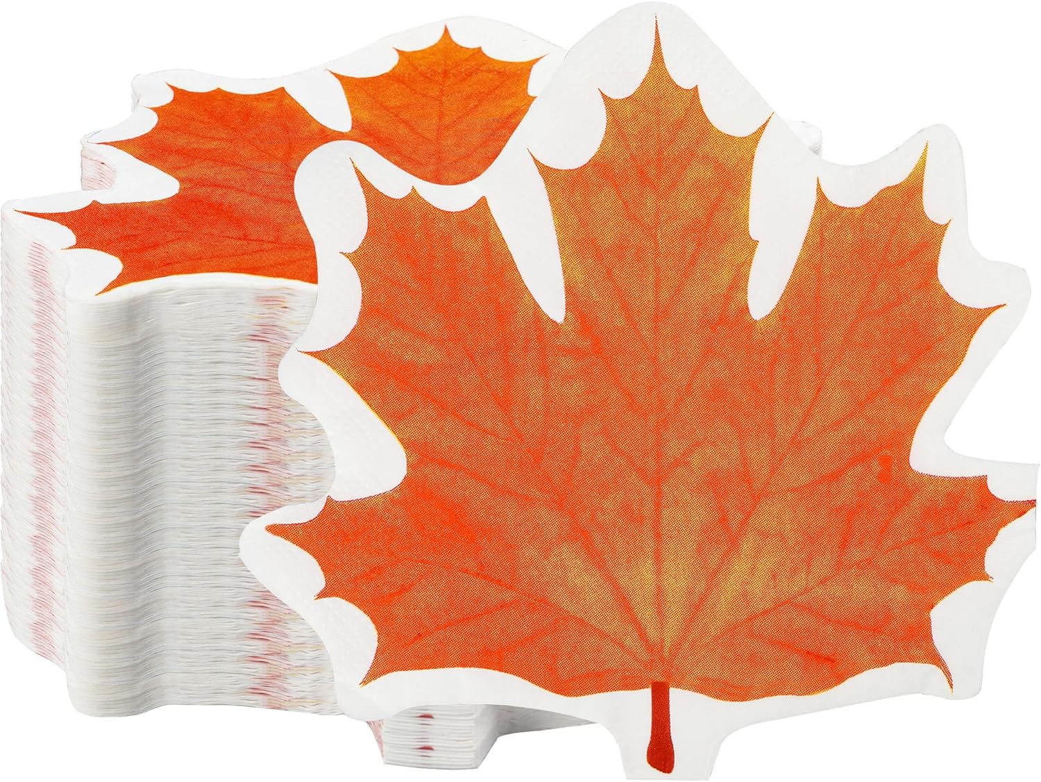 Fall Leaf Paper Napkins Maple Leaves Luncheon Napkins