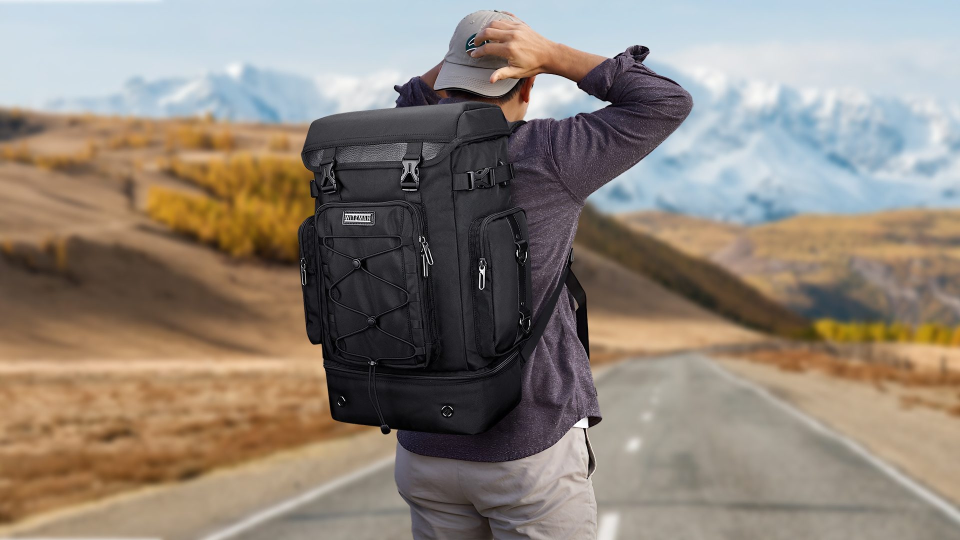 FLIX WIT ME バックFWM Amazon.com: WITZMAN Travel Backpack for Men Women Carry-on