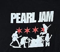 Vista 8 de Camiseta de Pearl Jam Wrigley Field Chicago talla S historia de la banda gira 2018