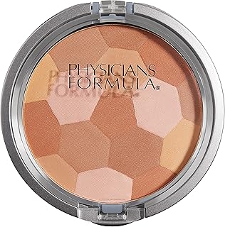 Physicians Formula Powder Palette Multi-Colored Bronzer Healthy Glow Bronzer, Dermatologist Tested, Clinicially Tested
