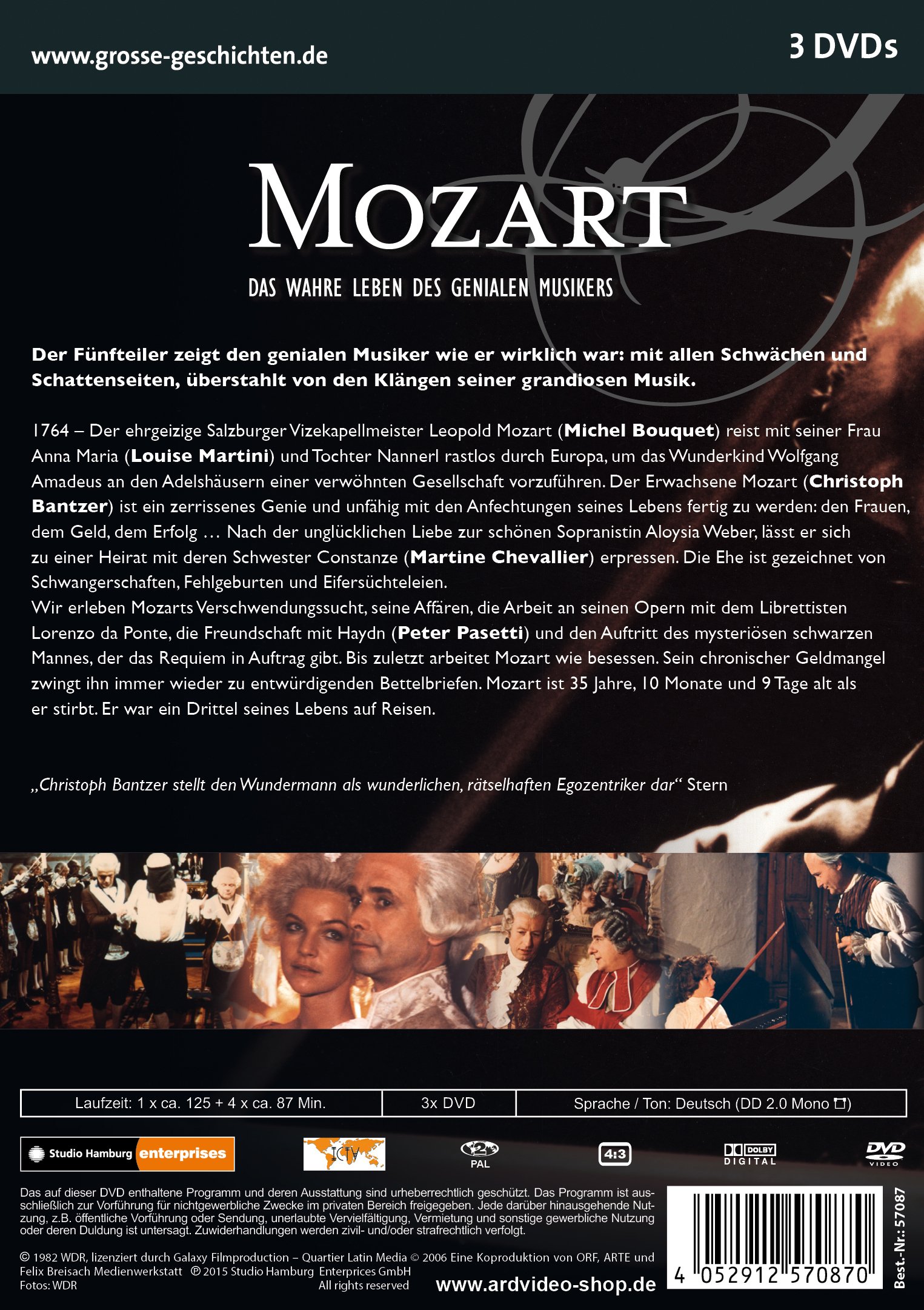 Mozart - Das wahre Leben des genialen Musikers - Grosse Geschichten