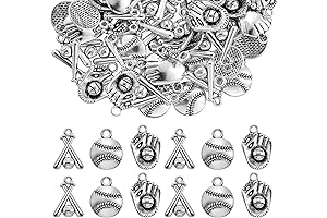 Junkin Alloy Baseball Charms: Style and Spirit for Sports Enthusiasts