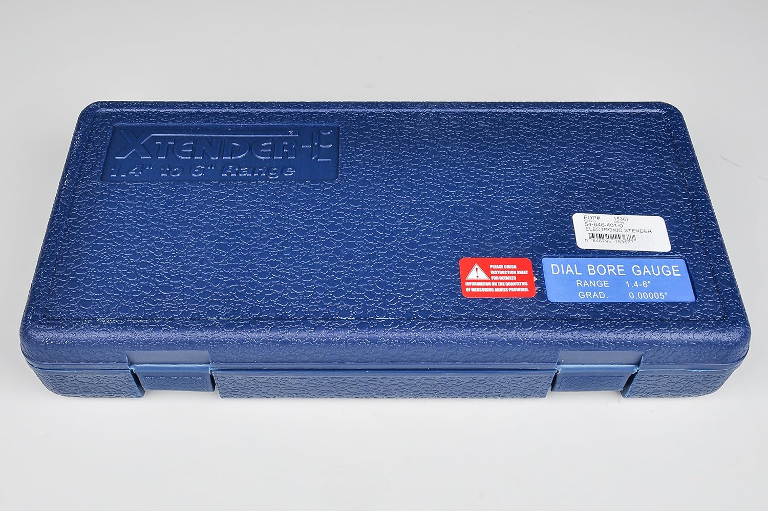 Fowler 54-646-401-0, X-Tender-E Digital Dial Bore Gage Set with 1.4" - 6"/35mm-150mm Measuring Range