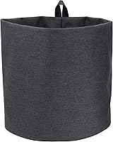 Vista 4 de Bigso Box of Sweden Cesta de almacenamiento colgante suave para colgar, color beige.