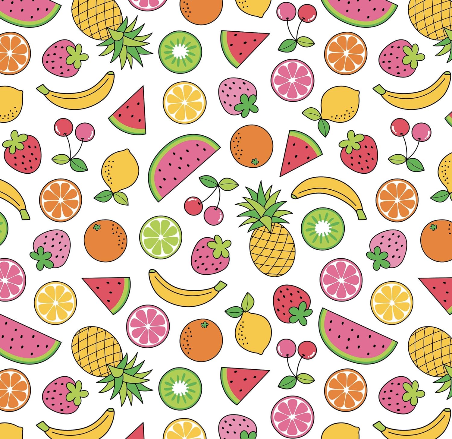 Fruit Party Supplies Gift Wrapping Paper Folded Flat 30 x 20 Inch 3 Sheets Amazon.in Home