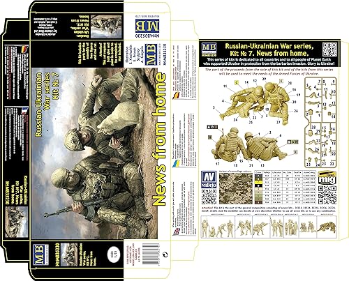 Miniatura 2 de Master Box 35230-135 - Noticias del kit de casa  7. kit de modelo de plástico