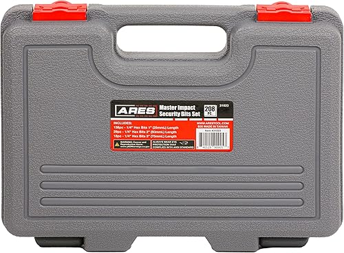 Miniatura 8 de ARES 70013 - Juego de 8 brocas de impacto de acero S2, incluye puntas Phillips de 1,2,3,4 y puntas ranuradas de 14 pulgadas, 516 pulgadas, 38