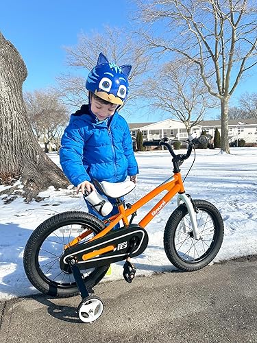 Miniatura 56 de RoyalBaby Kids Bike Freestyle Classic & EZ Balance Pedal Switchable Bicycle, 12 14 16 18 Inch, 3-10 Years Toddler to Big Kids Verde