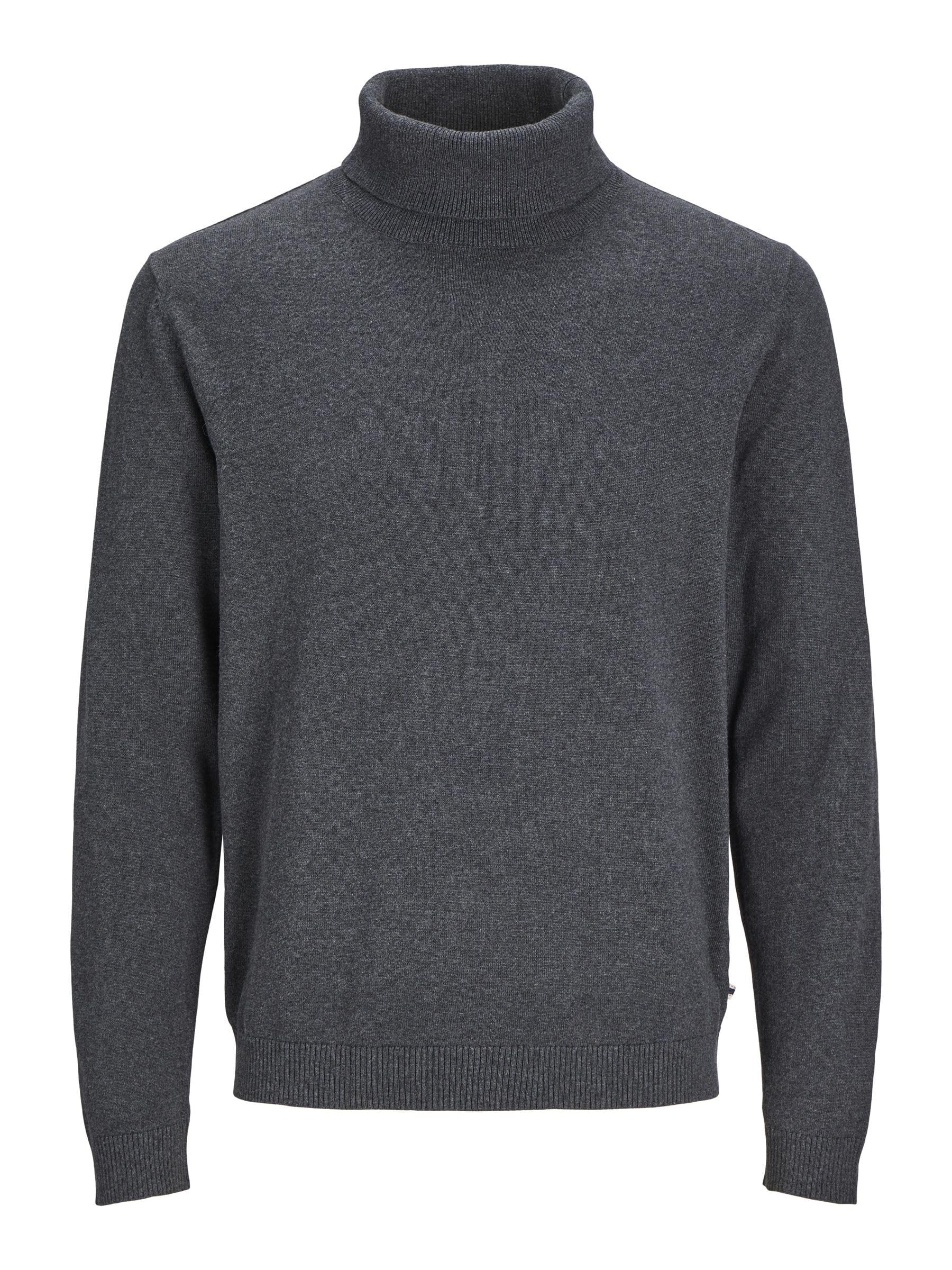 Jack & Jones Rollkragenpullover JJEBASIC - Rollkragenpullover, Regular Fit, 100% Bio-Baumwolle