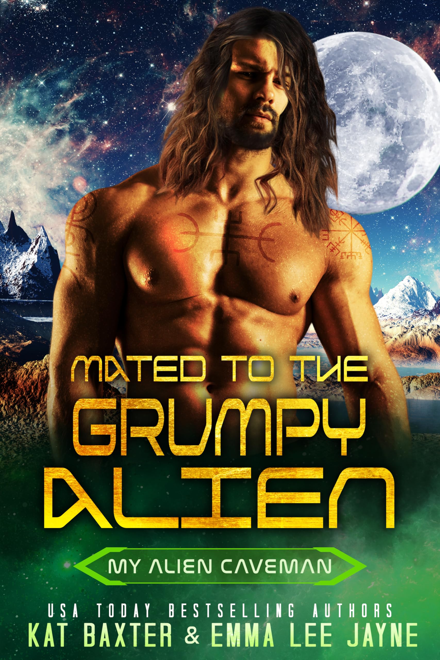 Cover of Mated to the Grumpy Alien