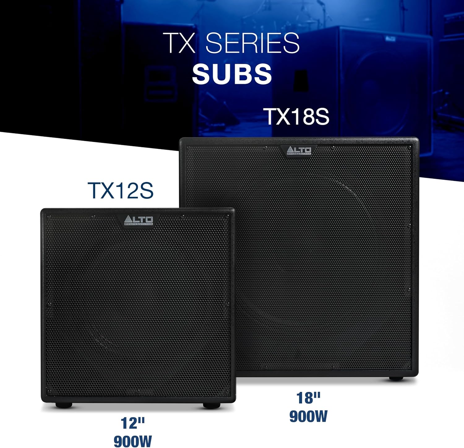 ALTO TX18S 900W 18" Subwoofer, DSP-Enhanced Powered PA Speaker with 3" Voice Coil, Superior Bass, Easy Setup - Image 4