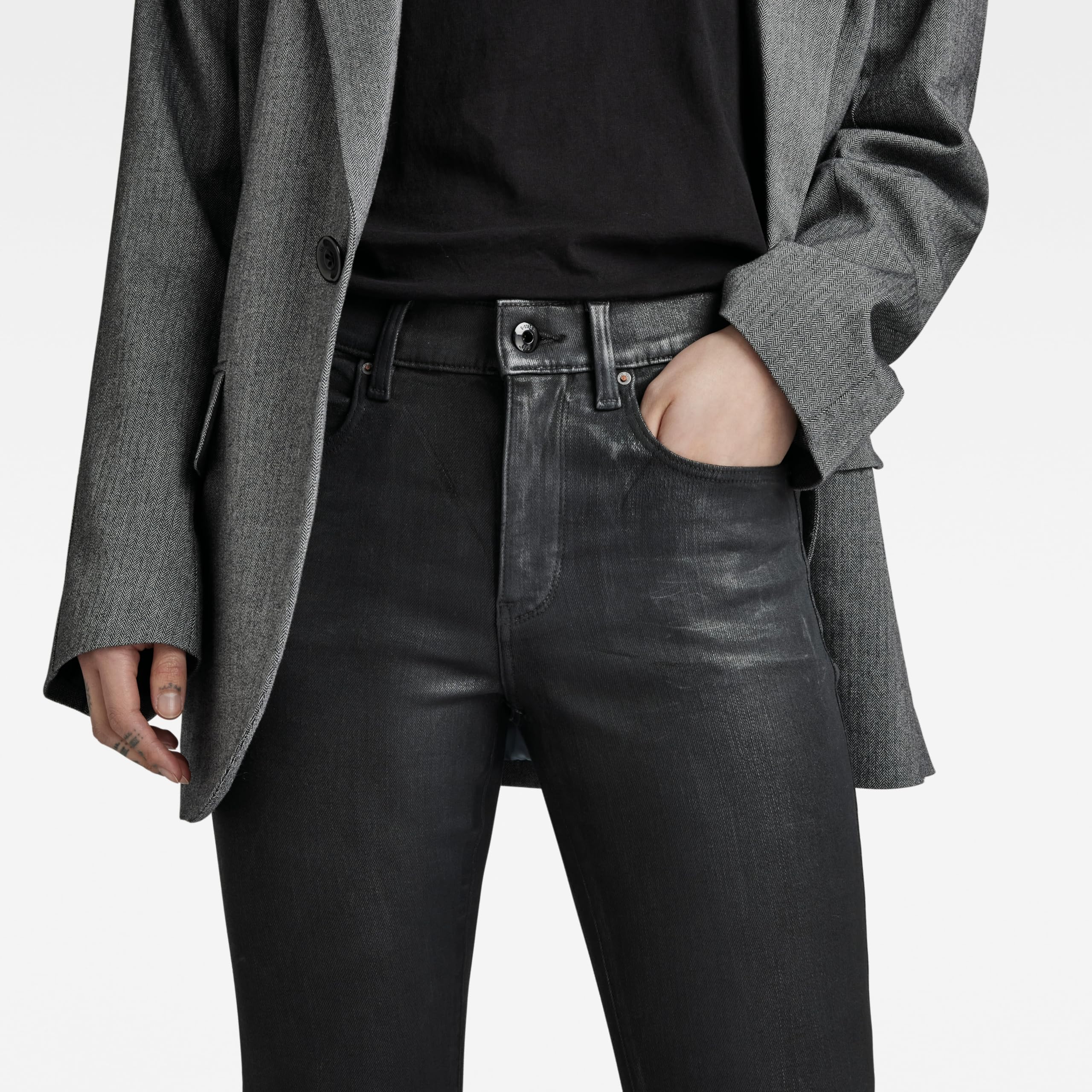 G-Star Damen Lhana Skinny Jeans Jeans – Bild 3