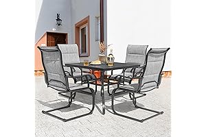 Upgrade Your Outdoor Oasis with nuu garden 5-Piece Dining Set!