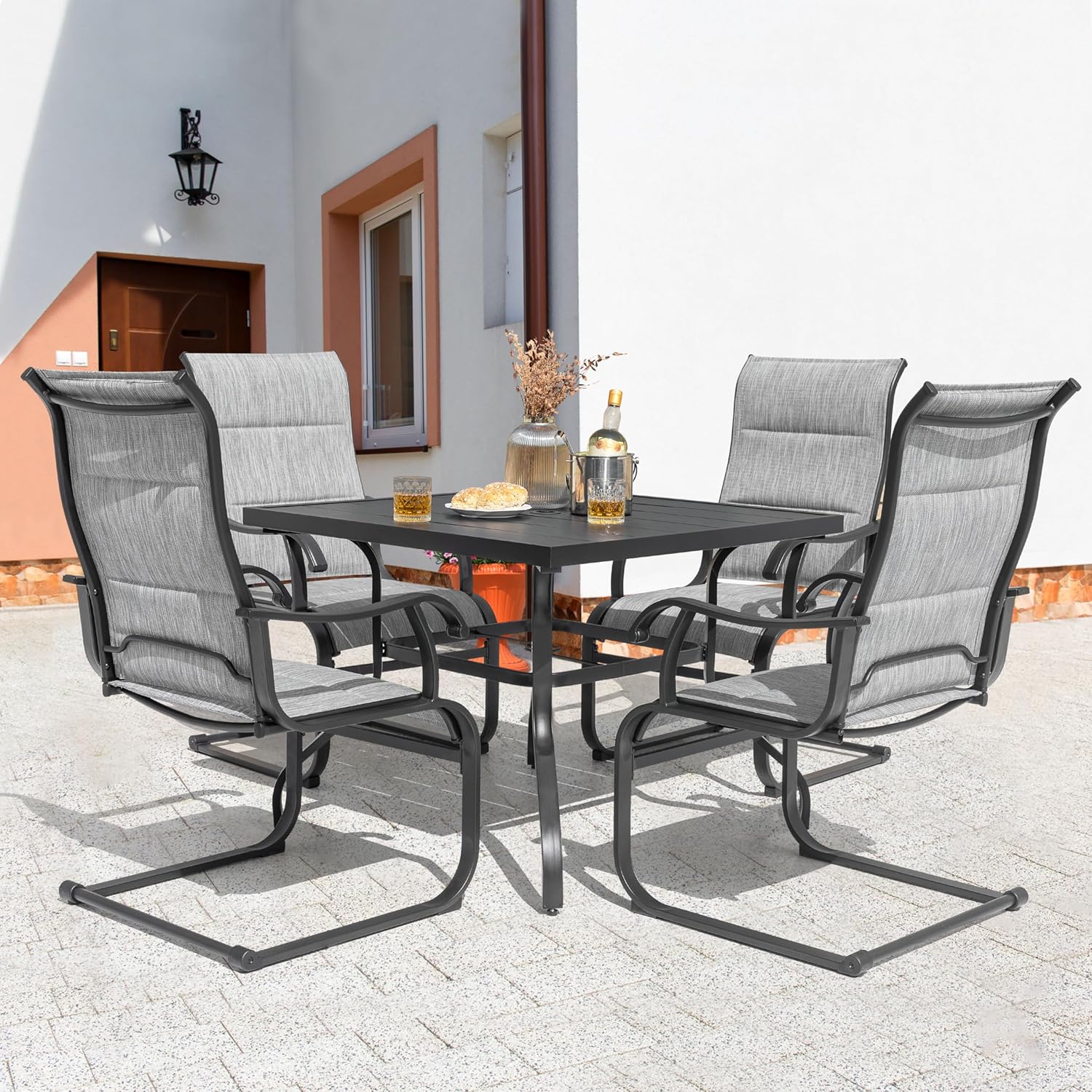 Replacement Tiles Crestridge Piece Dining Set 5-Piece Steel Sling