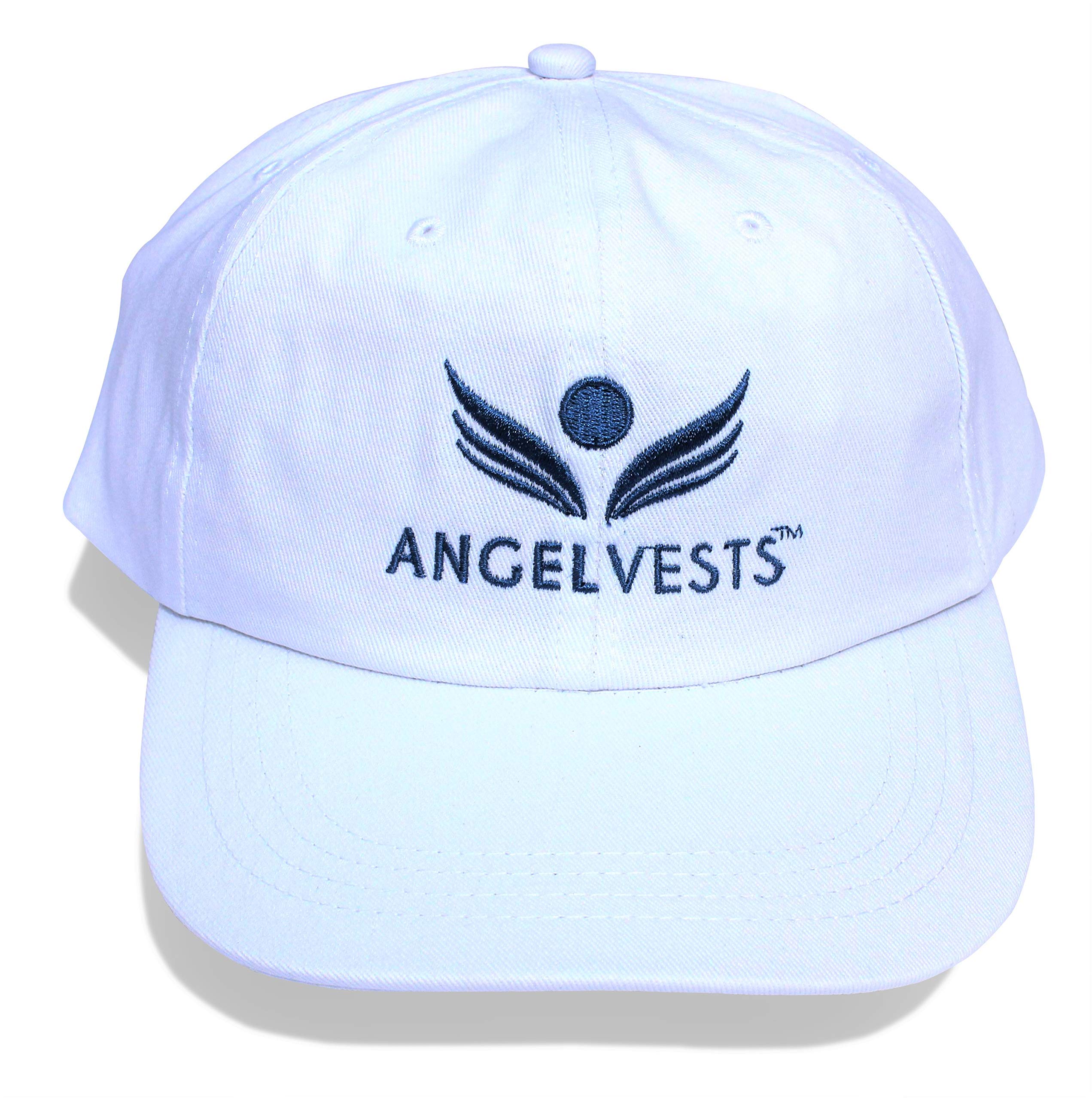 Angel Vests 100% Cotton, Adjustable Baseball Hats. Designed to Be The Perfect Complement to White Safety Vests
