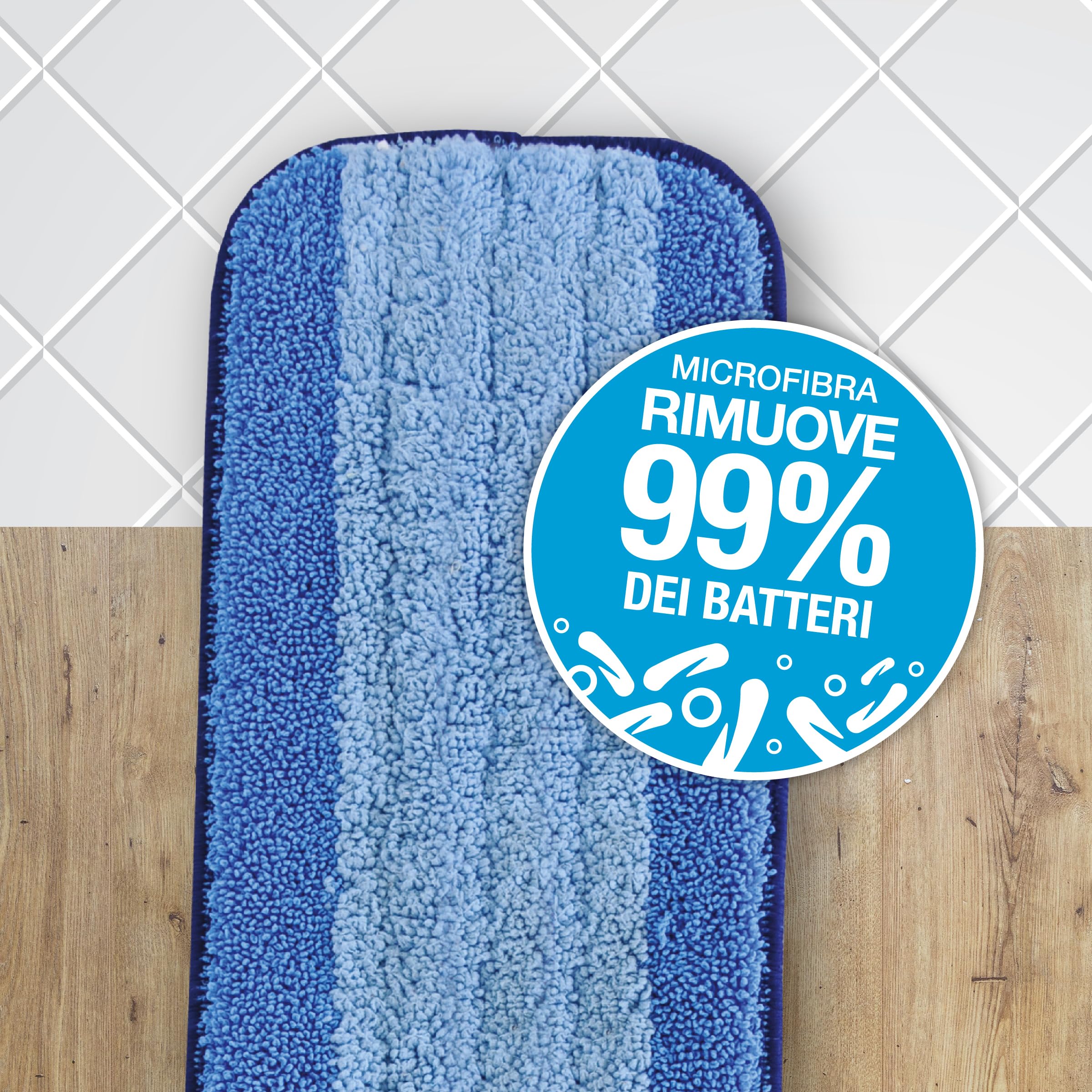 Bona mocio per pietra, piastrelle e laminato, set di mop con detergente da 1 L e tampone di pulizia in microfibra, prodotto per laminato, detergente per pavimenti pvc, LVT, panno, piastrellato