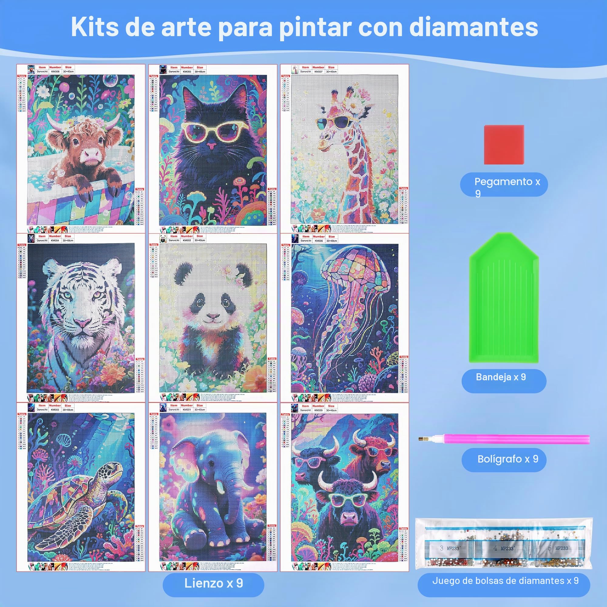 Pintura Diamantes 5D Principiantes Kit De Pintura De Diamantes Completo - 2 Bolsas Para Decorar, Para Niños Y Adultos, Incluye Diamantes Y Herramientas Style 4 Ever Pintura Diamantes 5D Principiantes Kit De Pintura De Diamantes Completo - 2 Bolsas Para Decorar, Para Niños Y Adultos, Incluye Diamantes Y Herramientas Style 4 Ever