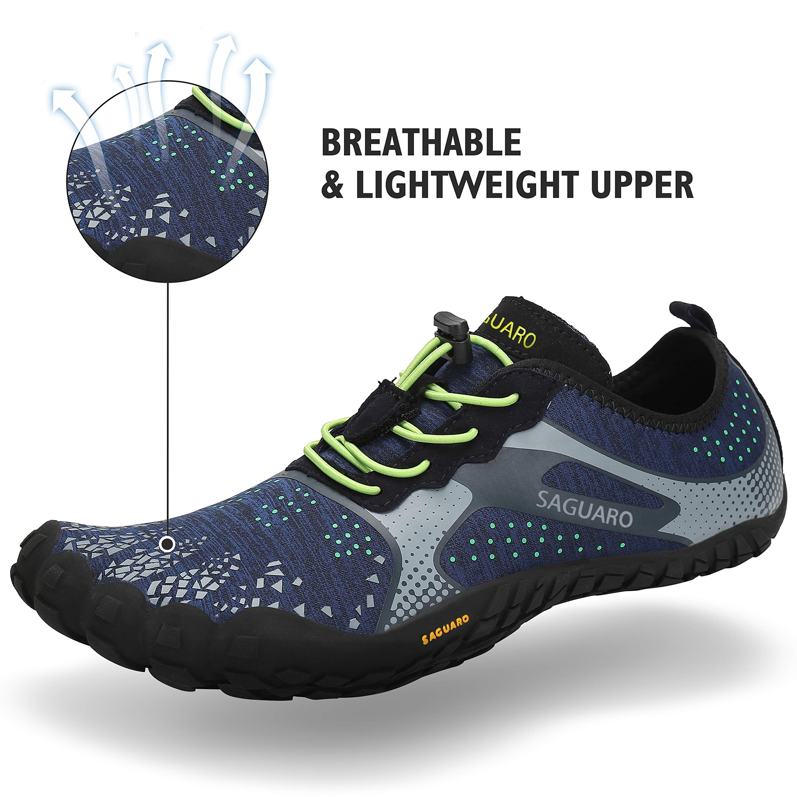 SAGUARO Scarpe Minimaliste per Uomini e Donne Antiscivolo Scarpe per Sport Acquatici Respirabile Asciugatura Rapida 36-48 EU