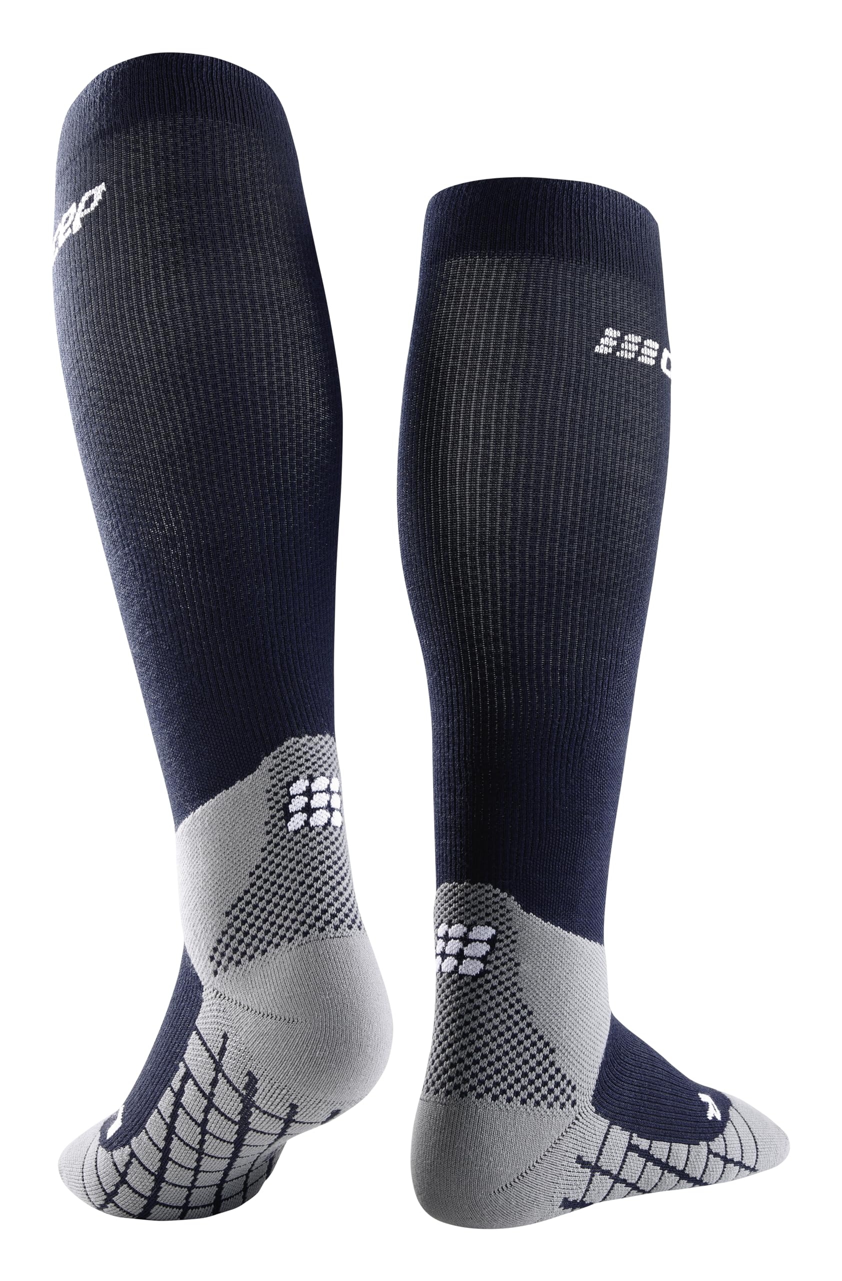 CEP Hiking Light Merino Socks für Herren – Lange Merino-Wandersocken mit Kompression – Atmungsaktive Trekkingsocken & Wandersocken Herren für Wandern & Outdoor