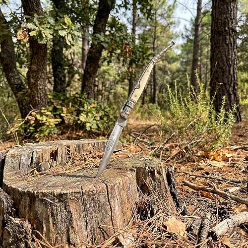 Miniatura 5 de Joker Navaja de bolsillo decorada N107D con mango zamak - ABS, hoja 3.54 pulgadas, acero inoxidable 420, herramienta de pesca, caza, camping y