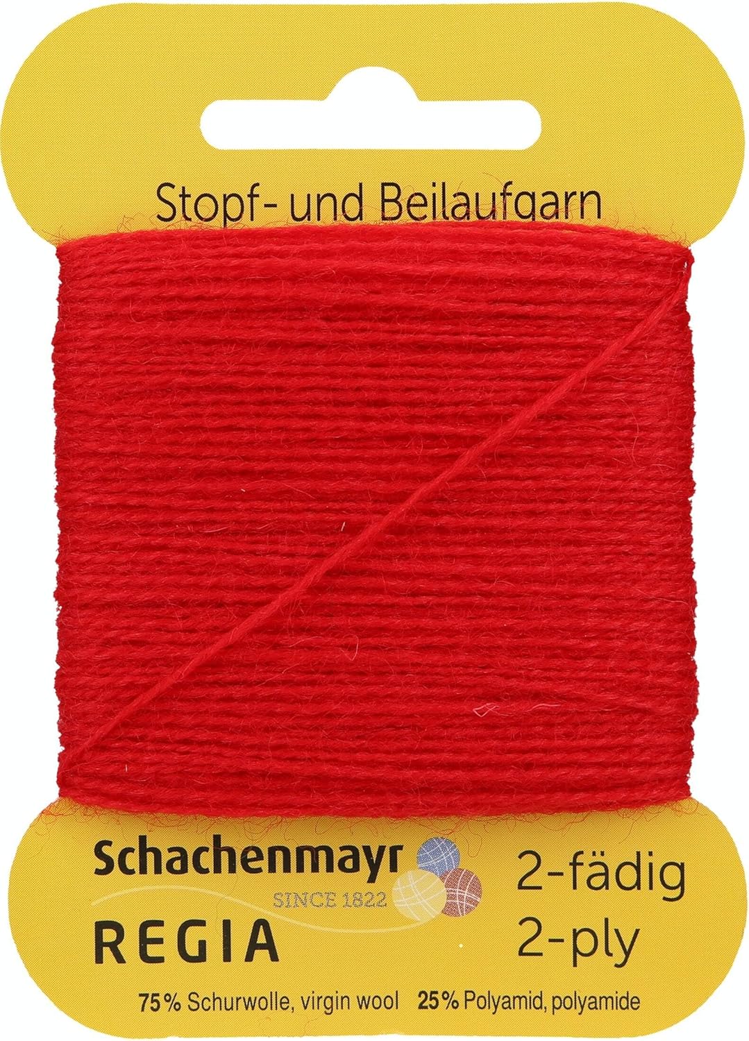 Regia 9801629 08078 Hand Knitting Yarn Wool, Iceland, 18 x 9 x 9 cm, Wool, Crimson, 10 x 6 x 1.5 cm