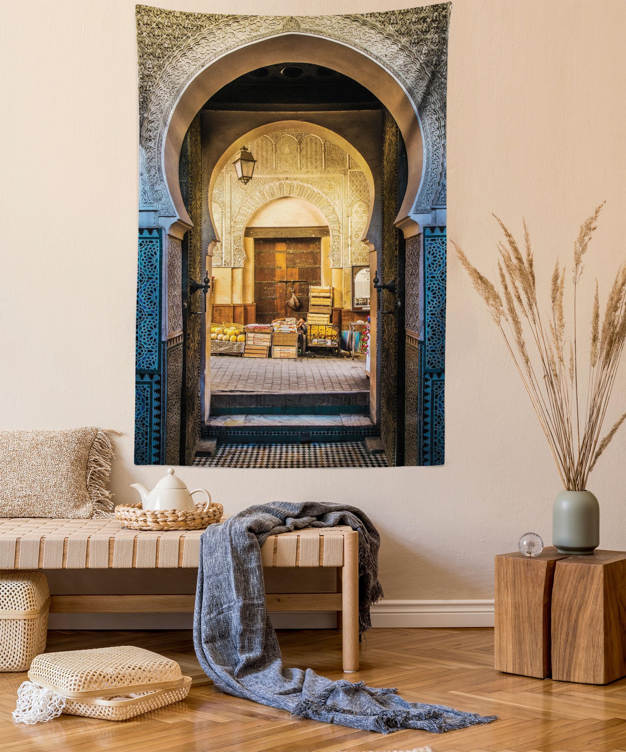 ABAKUHAUS Marittimo Tappeto da Parete e Copriletto, Faro