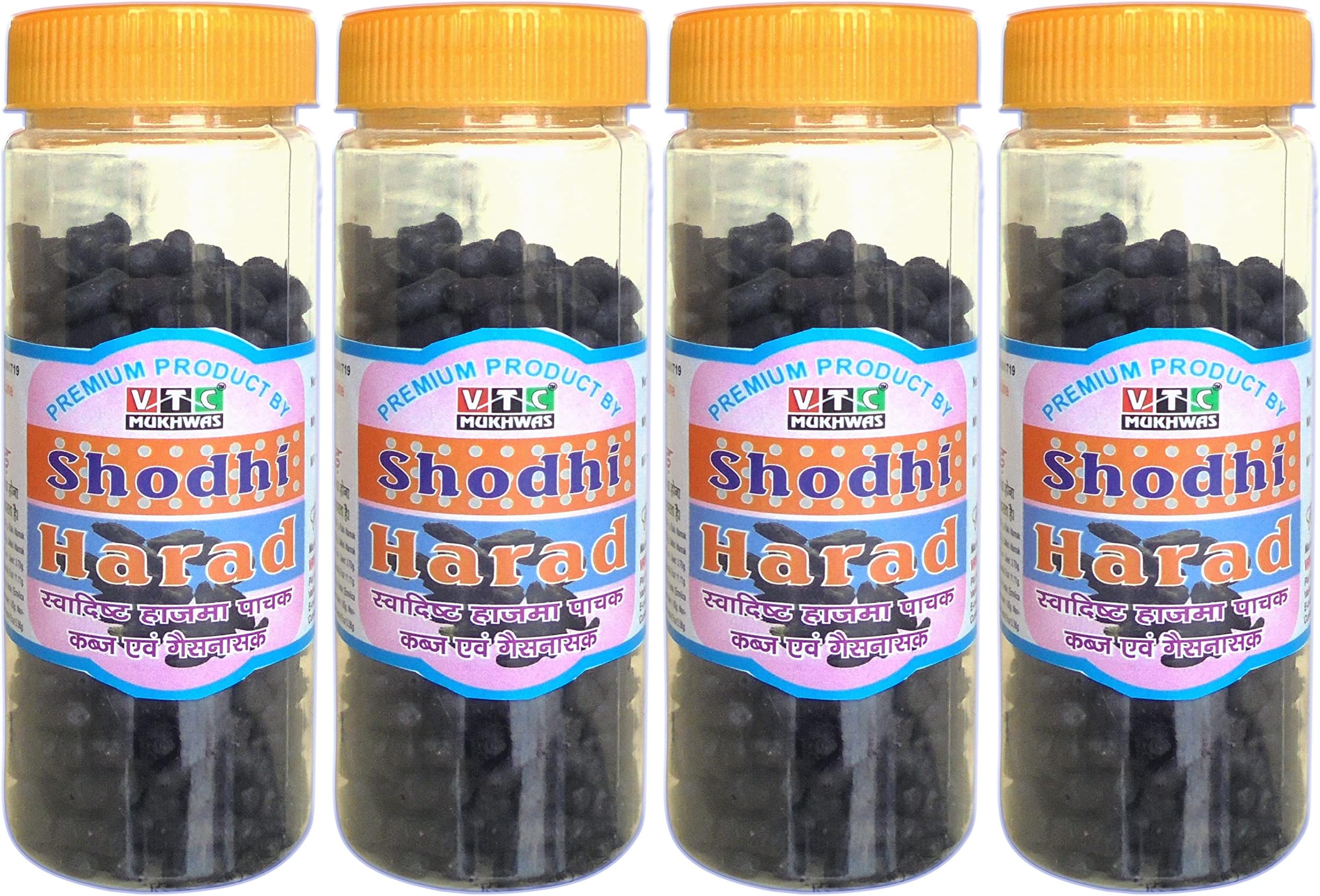 Shodhit Harad Shodhi Harre with Natural Herbs, Hygienically Prepared Digestive Ayurvedic Healthy Tasty Goli Relieves Stomach Problem 800gm