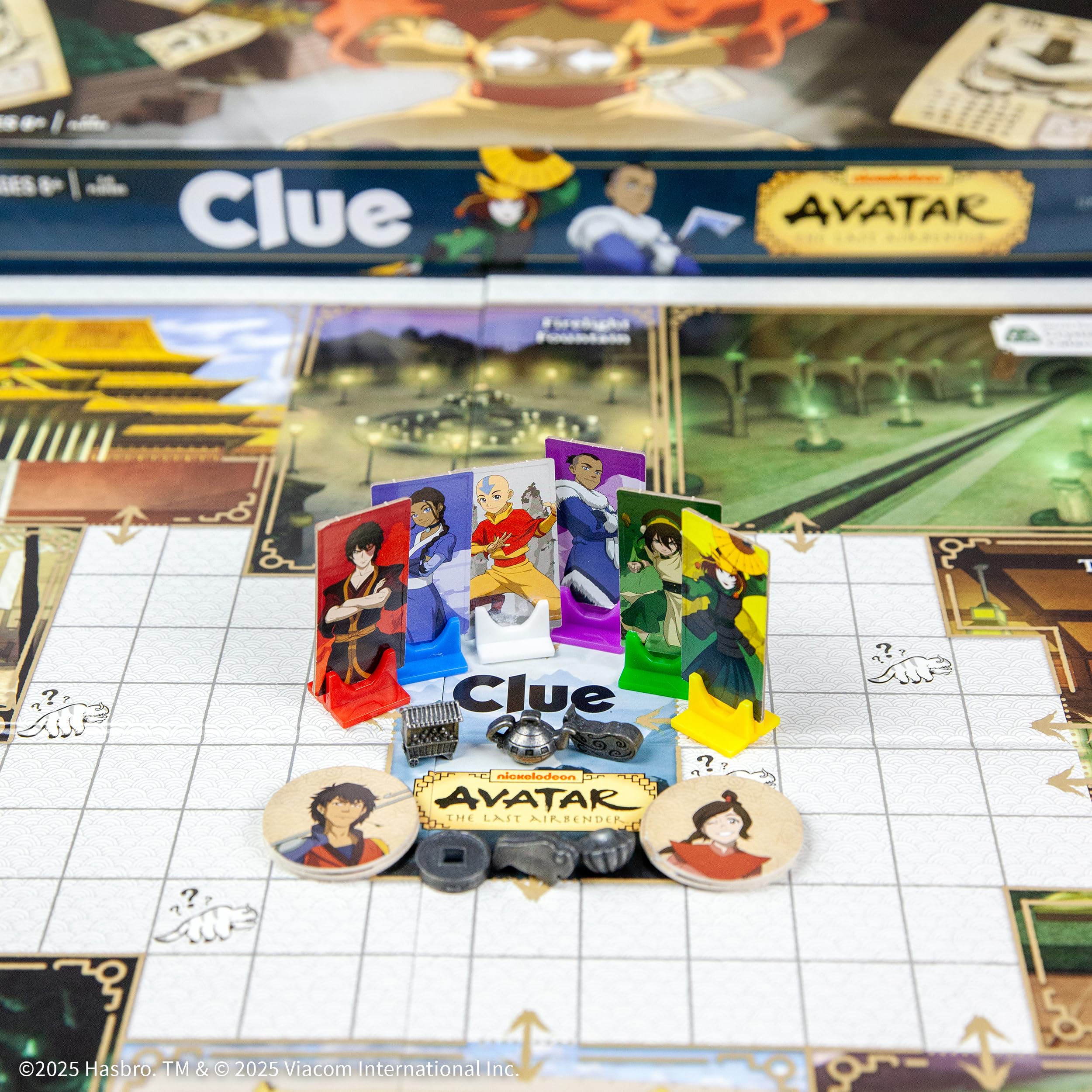 Amazon.com: CLUE: Avatar The Last Airbender Board Game, Play