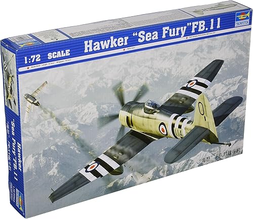 Trumpeter 1/72 Hawker Sea Fury FB11 Fighter