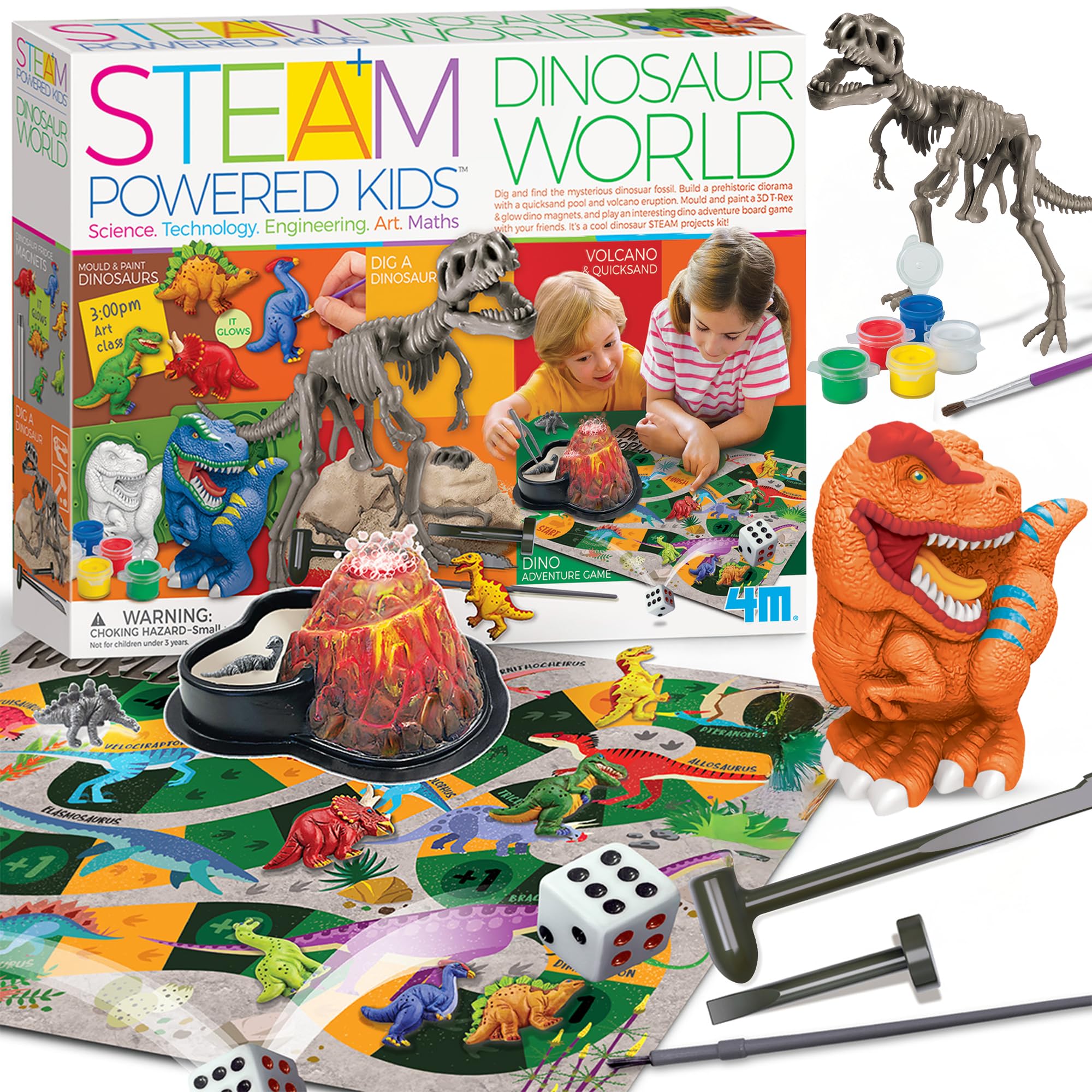 4M Steam Powered Kids/​Dinosaurio