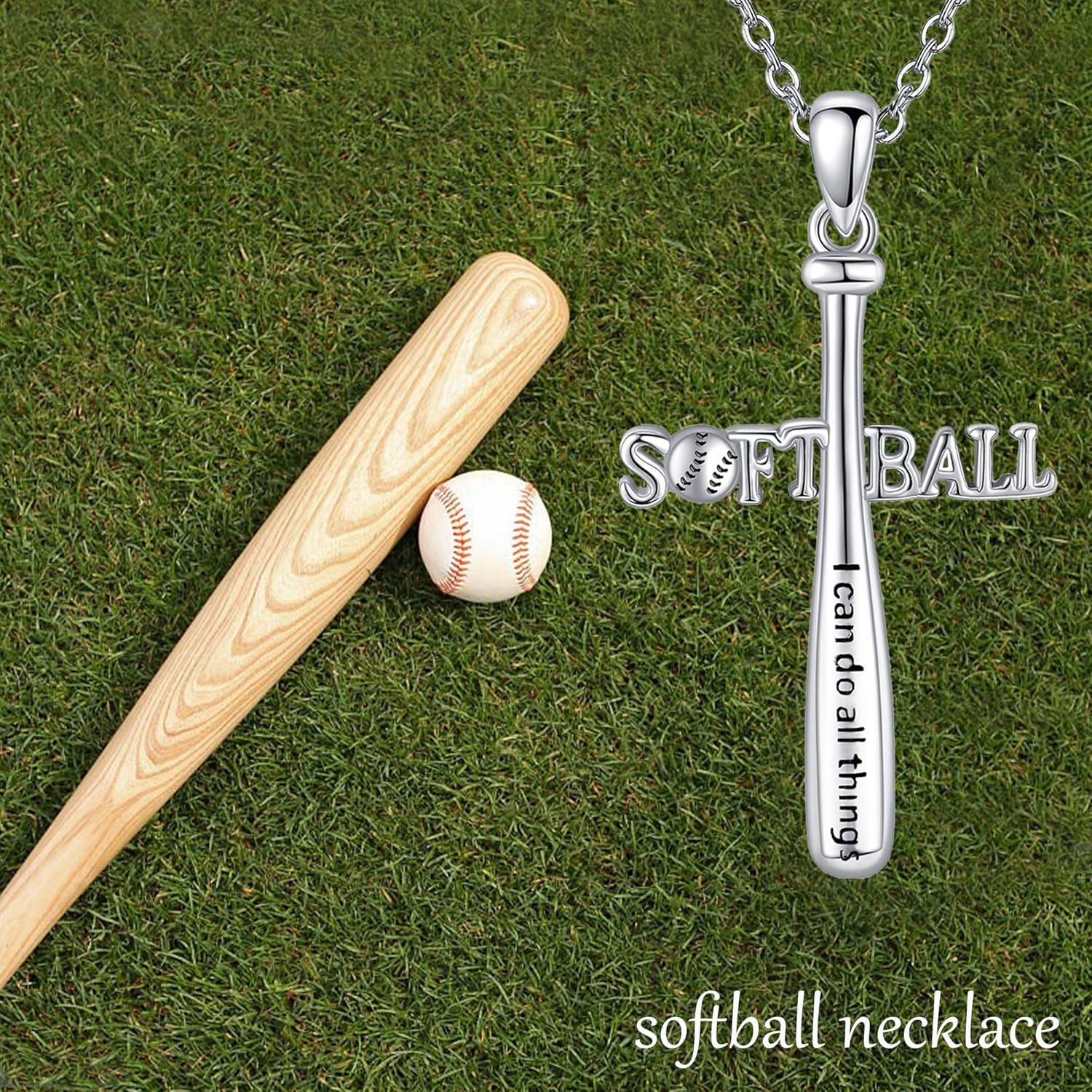 Stethoscope/Dove/Baseball Cross/RN Caduceus/Infinity Stethoscope Necklace Sterling Silver Medical Necklace for Women Graduation Gifts for Doctor Nurse Medical Student RN - Image 6