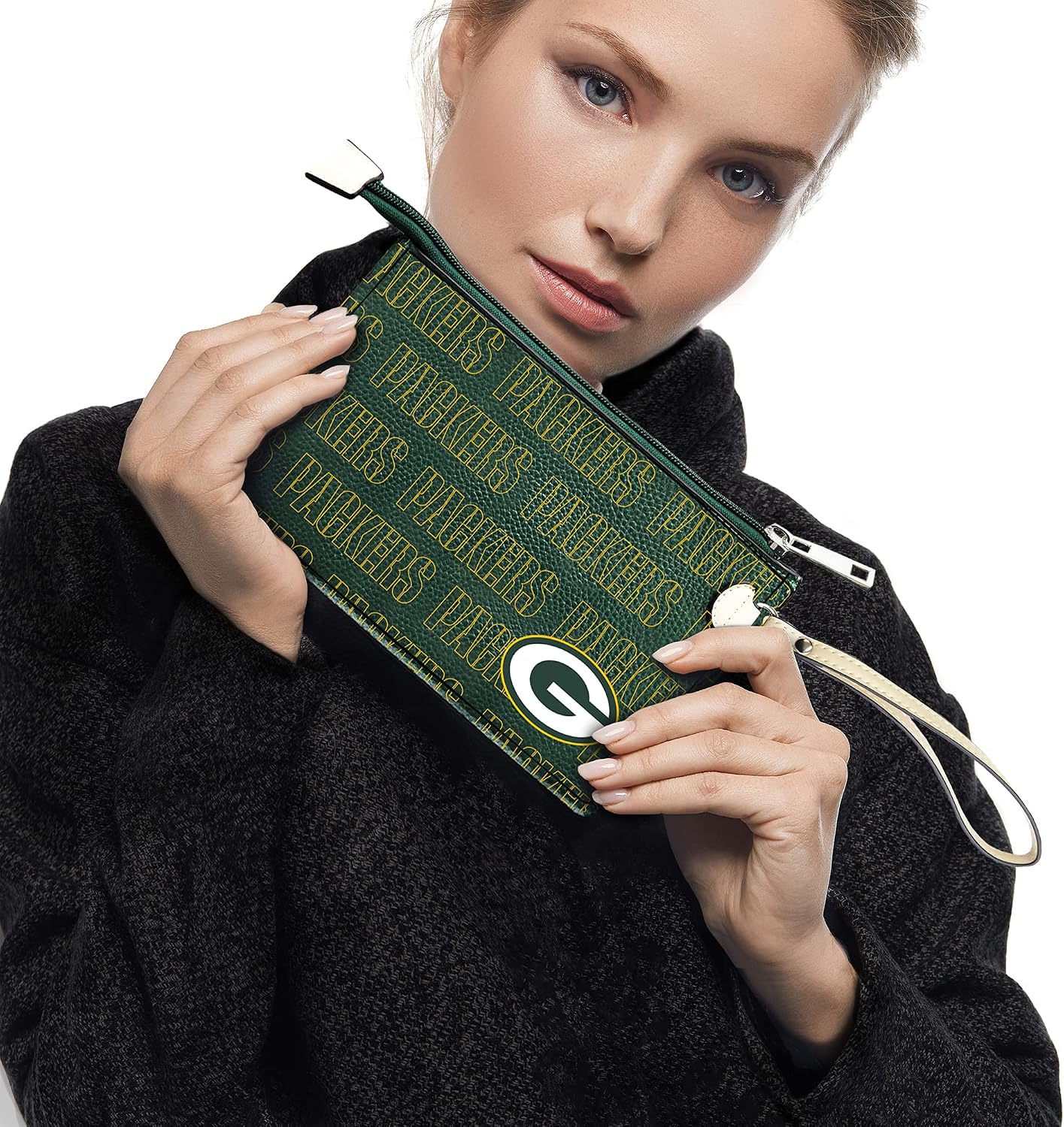Littlearth NFL Baltimore Ravens Victory Wristlet, Team Color, 9" x 6.5" | NFL