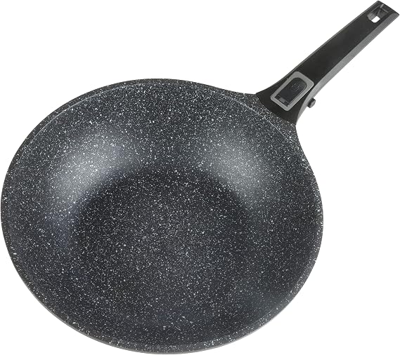 GSW Easy Click Frying Pan 20 cm Aluminium / Plastic Black