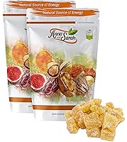 Vista 7 de Anna and Sarah Trozos de jengibre cristalizado sin sulfuro en bolsa resellable, 2 libras, paquete de 2 – total de 4 libras