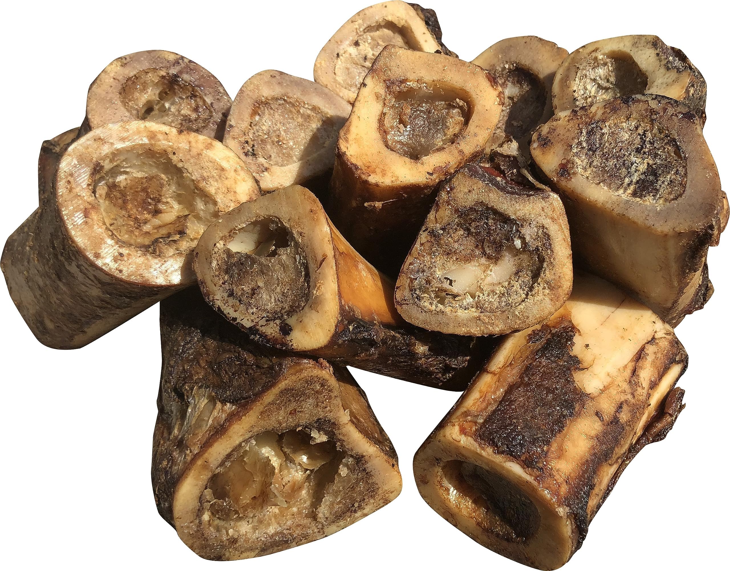 K9 Connoisseur Beef Marrow Dog Bones Long Lasting for Aggressive Chewers - USA Made Single Ingredient Dynamo Bone for Small and Medium Dogs Upto 50 Pounds - 12 Pack