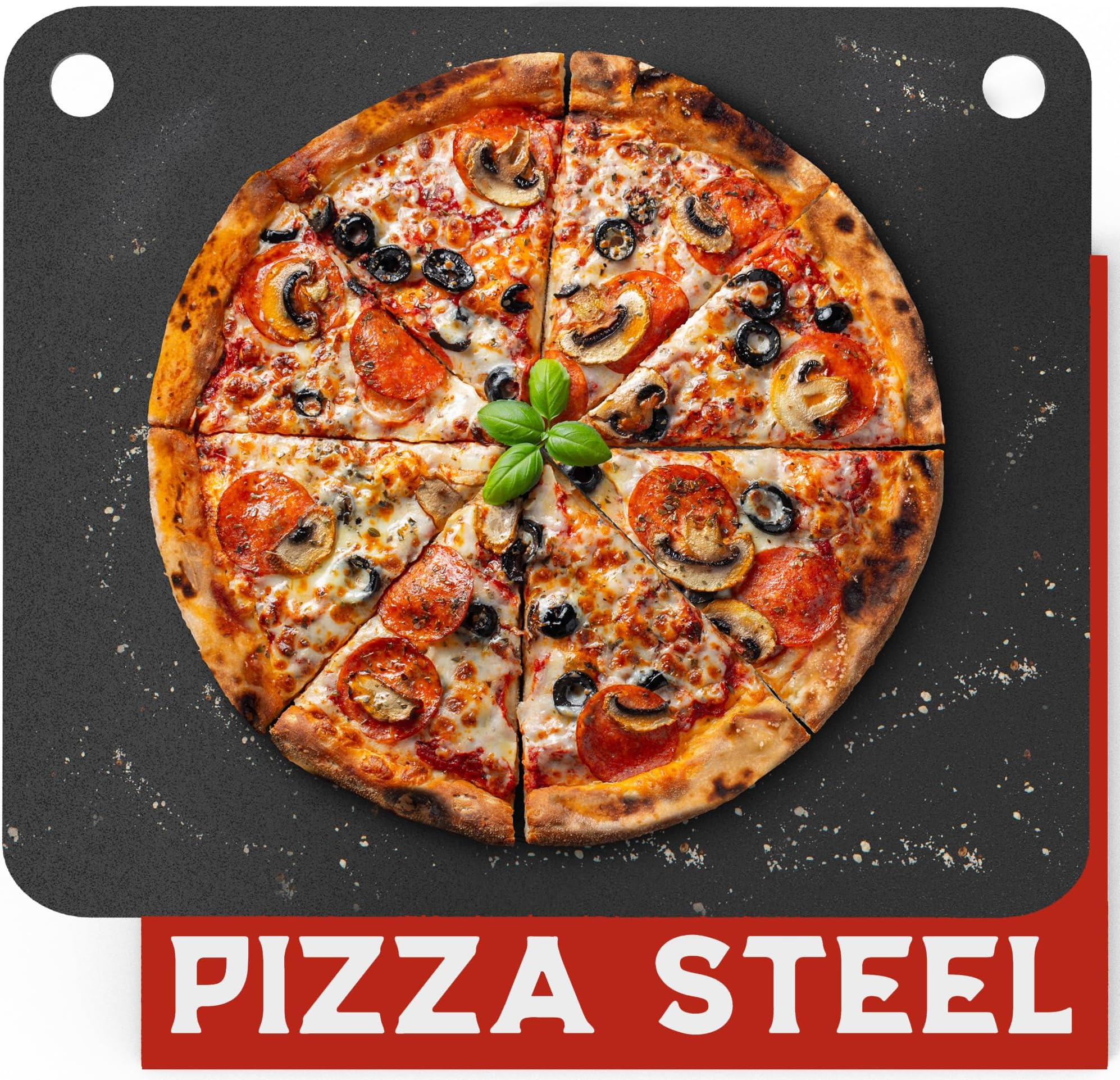 Pizza Steel XL for Oven & Grill,16"x13.4", The Ultimate Crust Game Changer, Perfect for Oven Baked Pizza with higher Conductivity, Premium Baking Alternative to Pan and Stone
